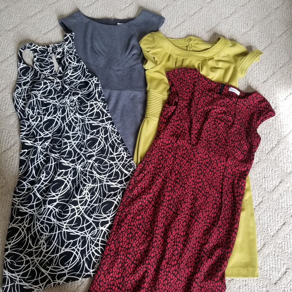 4 pairs of Career Woman dresses